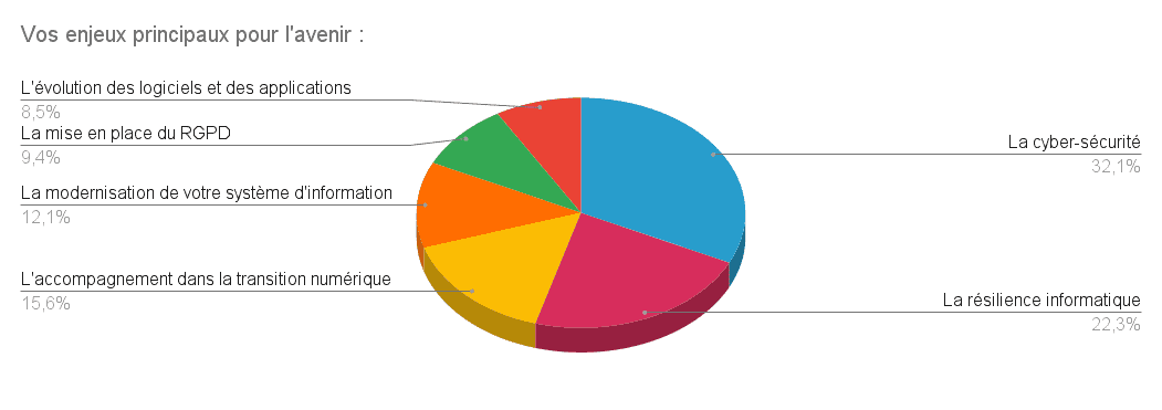 Vos enjeux principaux pour l'avenir _ enquête satisfaction clients Ivision